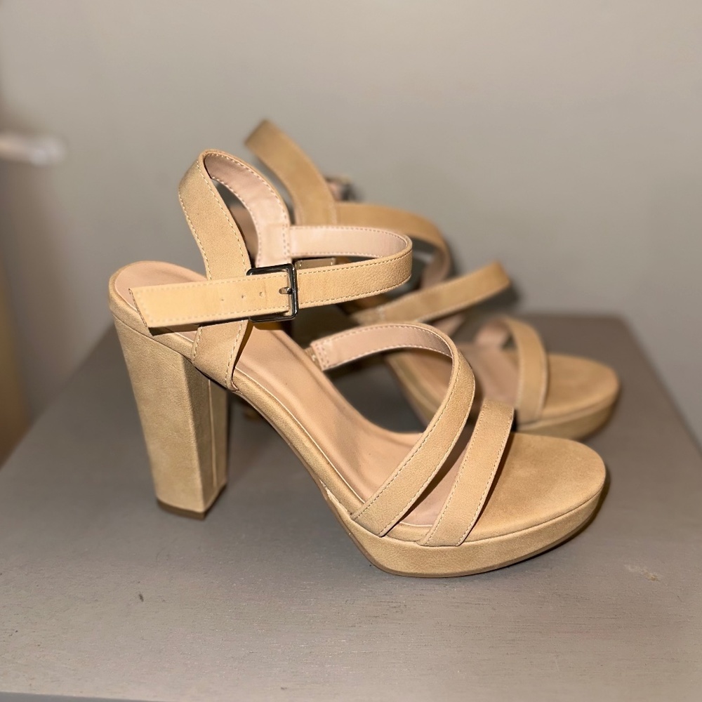 Beige Heels